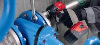 impact wrench SIW 22-A Applications Driving 6 mm and 8 mm HUS screw anchors in concrete Driving HRD frame anchors 8 mm to 10 mm diameter in masonry and concrete Setting HSA stud anchors in the sizes