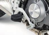 Instrument and control functions Brake pedal ABS an extension of the braking distance. The brake pedal is located on the right side of the motorcycle.