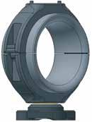 30 Optional protectors can be fitted at A øc B E H F Gliding feed-through with swivel bearing For TRC TRE TRCF e-chains Pivoted mounting with maintenance-free igubal spherical bearings øb A contact