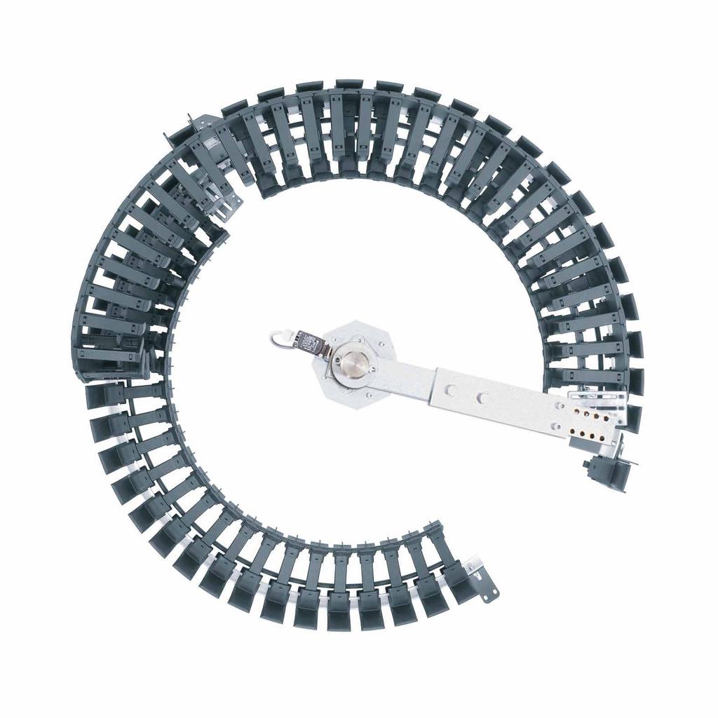 e-chains for circular & rotary movements twisterchain twisterband