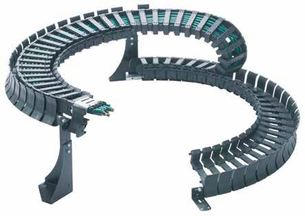 twisterchain accessories Guide troughs Save installation time and cost - better guidance for circular motion - increase service life! Before 6h Quicker assembly saving 66% time Today 2h (max.