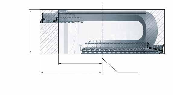 twisterchain accessories Guide troughs - dimensions H F Overall height Installation dimensions X 1 inner machine construction space and X 2 outer machine construction space of guide trough AR X 2