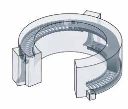 Axis of rotation X 1 depending on Bi Min. required construction space of twisterchain guide trough system 87.5 100 108 125 137.5 150 270 250 250 220 210 200 350 350 320 310 300 450 420 410 400 87.