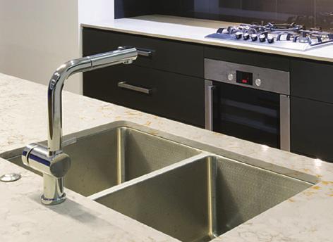 Artisan Sinks are crafted from a clay mixture that is fired at an intense heat to vitrify the clay and fuse the glaze into a durable and attractive finish that is : non-porous, hard, glossy and