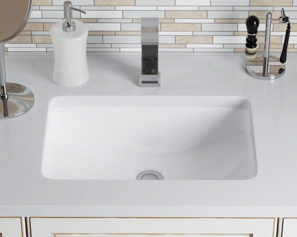 ARTISAN COLLECTION THE VANITY SINK Traditional or modern, but always in style, the vitreous undermount sink collection offers rectangular and oval forms to adapt itself to your style.