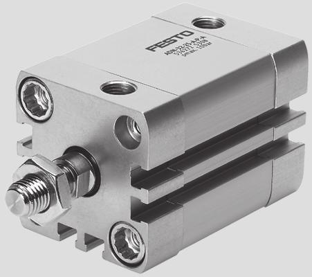 Compact Cylinders ADN Metric Series, to ISO 2287 Overview Compact cylinders for maximum productivity in confined spaces, combining innovative technology, high performance and reduced installation