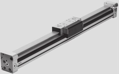 Linear Actuators DGC Metric Series Overview Compact dimensions Quick and sturdy installation and mounting High precision and load carrying ability Excellent running characteristics and low air