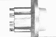 BENT HUB FACE Distortion or bending of the hub mounting flange can be caused by wheels running loose for an extended period.