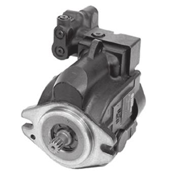 General information The Series 45 product family Basic units The series 45 family of open circuit, variable piston pumps, offers a range of displacements from 25 to 147 cm³/rev [1.53 to 8.