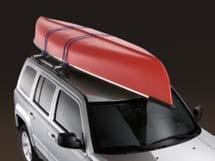rack systems. Includes padded cradles for maximum stability and a soft, comfortable resting place for your canoe.