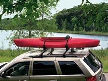 CRRIERS & CRGO HULING Racks & Carriers - Watersports Equipment Carrier, Roof-Mount D E F G ll Jeep