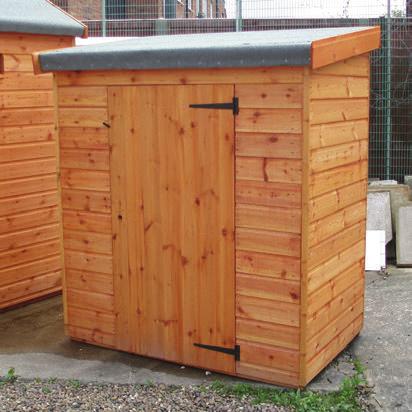 s t o r a g e & kennels Garden Store 2 6 Door Fully tongue and groove construction Door position on any side or end wall Lock and key Ledged and brace