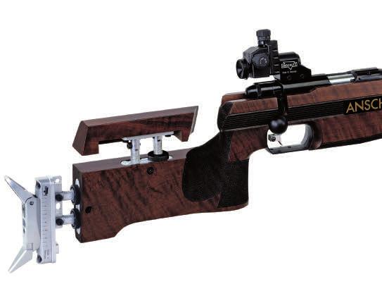 Extremely smooth bolt operation. Light target barrel length 25.98 inch. Stock: Stained and lacquered walnut stock.