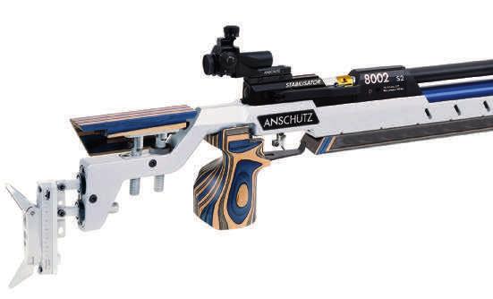 Model 8002 S2 Compressed Air Air rifle model 8002: A rifle according to state-of-the-art technology, that meets all modern competition requirements.