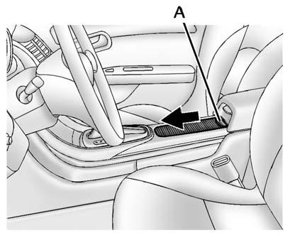 4-2 Storage Glove Box Pull the handle up to open. Cupholders Center Console The vehicle may have removable cupholders.