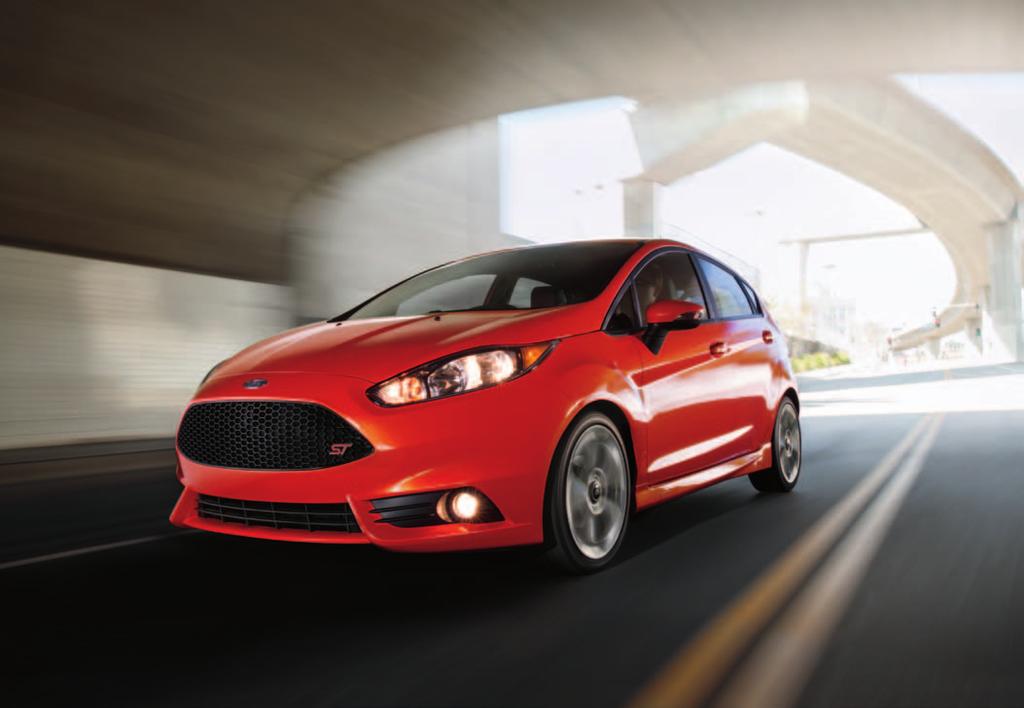 Click here for a video introduction to the 204 Ford Fiesta. Molten hot AND ultra-efficient. ST. Molten Orange Metallic Tri-coat. Available equipment.