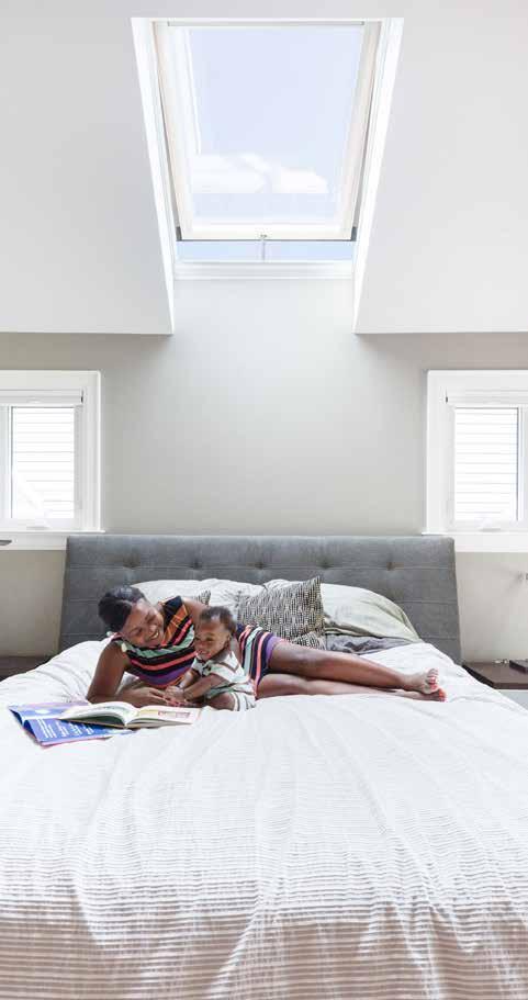 VELUX is more than just a skylight Bedroom Did you know that good indoor air quality can