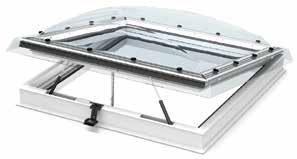 Polycarbonate cover provides excellent sound insulation from rain and hail. Maintenance-free PVC frame. 1 2 3 4 1.