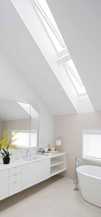 VELUX is more than just a skylight Bathroom Does your bathroom have little to no access to natural light?