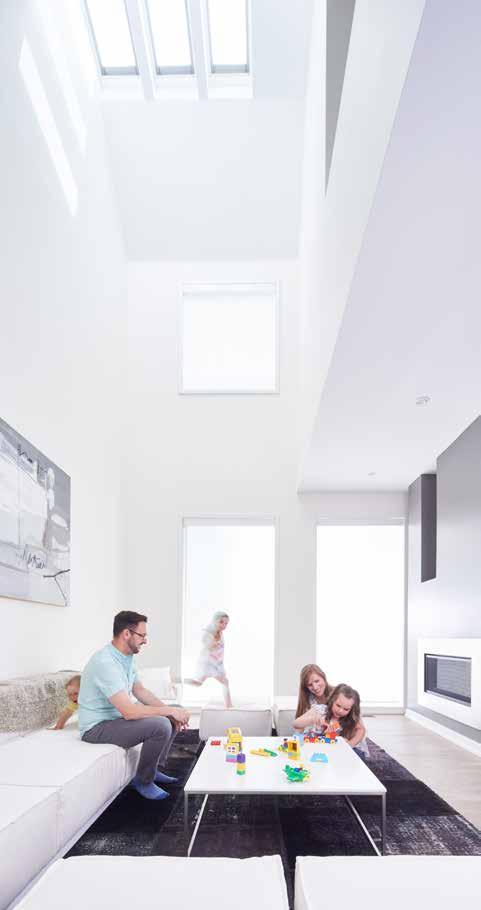 Living Room Did you know that adding a skylight or combining multiple units will create an