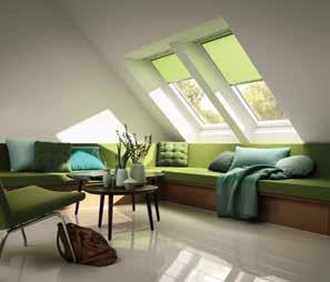 Solution VELUX skylights with Neat coating reduces unwanted noise by up to 25% and come with a
