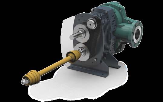 Stability A new application of tried and tested drive technology An accident causing a complete write-off is inconceivable with this pump.