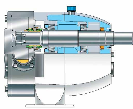 This 316 Stainless Steel design uses a bi-wing rotor, which encompasses the very best features of tri-lobe rotor pumps and circumferential piston pumps.