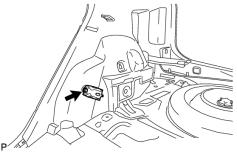 REMOVE REAR SEAT BACK HINGE Use the same procedure for both sides. (a) Remove the bolt and rear seat back hinge. 22.
