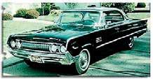 1964 While the 1964 Marauder used the same coil/leaf spring chassis and much of the same sheet metal as the 1963 car, Mercury changed its model lineup, returning its full-size cars to the three model