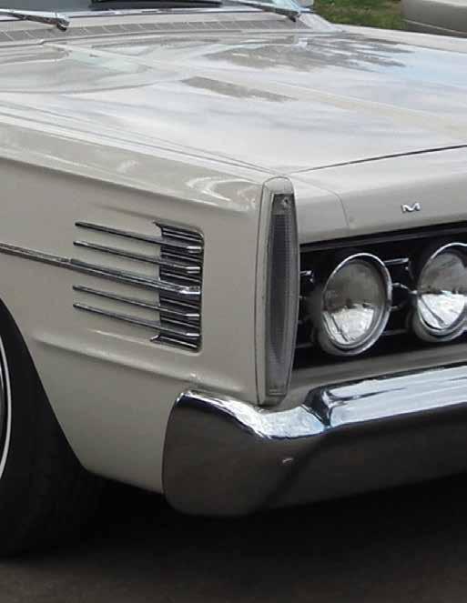 1965 1965 Mercurys were completely restyled and re-engineered, changing the rear leaf springs to coils.
