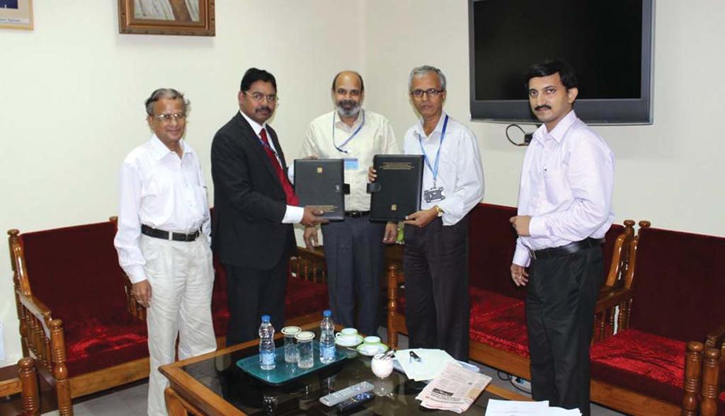Exchanging of an MoU between NRDC and NTPC (NETRA) for protecting