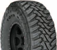 A REVOLUTIONARY, ALL-AROUND LIGHT TRUCK TRACTION TIRE The Open Country M/T is designed for full-size pickups driven by enthusiasts who require extra ground clearance, load-carrying capacity and