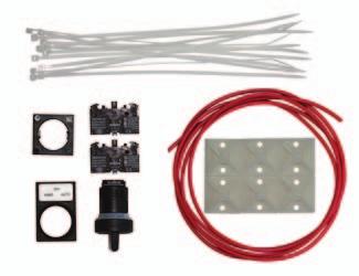 Standard MCC Catalog Items Common Modification Kits Common modification kits includes pilot device(s), 6 gauge MTW wiring, wire tie, anchor, legend plate, wiring diagram, and installation guide.