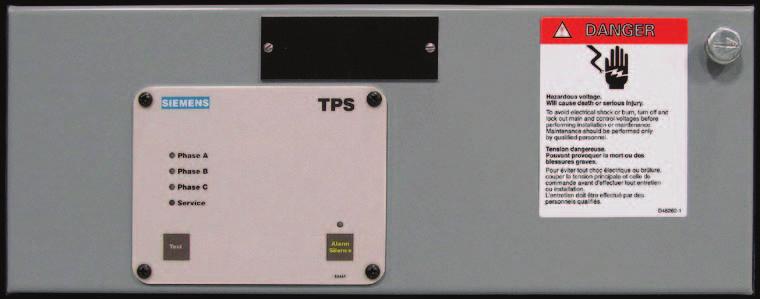 TPS3 Surge Protective Devices (SPD) Siemens Integral TPS3s are UL 449 4th Edition, factory installed SPDs within our MCCs, utilizing optimal electrical system connections to minimize impedance losses.