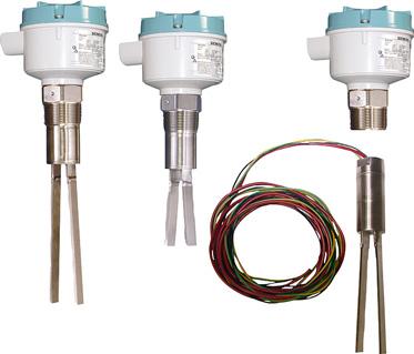 Siemens G 2018 SITRNS LVS200 Overview SITRNS LVS200 is a vibrating point level switch for high, low, or demand level detection of bulk solids.
