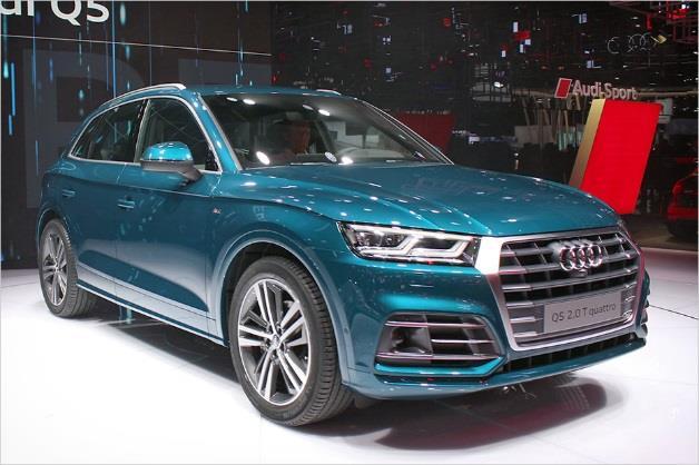 Start page Audi Q5 Model 20 Introduction: