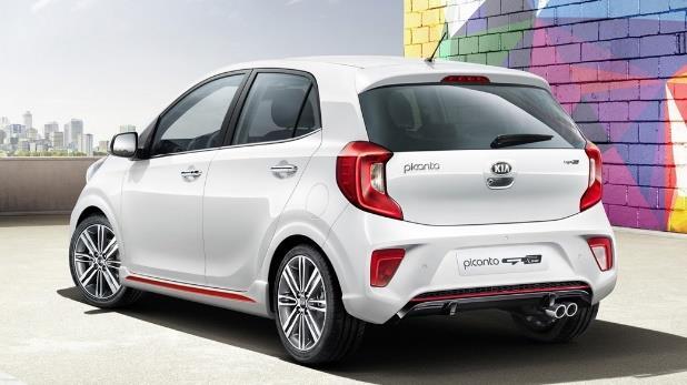 . These first official pictures show the new Picanto in semi-sporty GT-Line trim, with chunkier alloys,