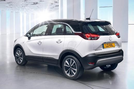 It s based on the shared underpinnings of the PSA Peugeot Citroen mid-sized crossovers and will be biult at the Opel factory in Zaragoza, Spain.