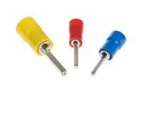 5, 4, 5, 6, 8, 10, 12mm 4-6mm2 Butt Connectors Pre-insulated straight connectors with funnel entry Part number Colour PL03-M Red 0.25-1.5mm2 PL06-M Blue 1.5-2.