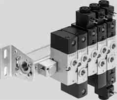 valves can be used as individual valves or manifold valves Variable pressure zones Wide range of mounting options Ergonomic, reliable operation Durable thanks to tried and tested piston spools