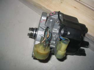Pay close attention to the harness that comes out at the bottom of the distributor as this area tends to be in rough