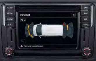The reversing camera is only available in combination with the tailgate. ParkPilot.