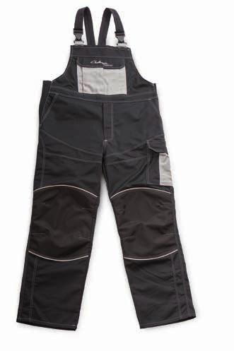 WORKWEAR 19 [01] [02] [03] 01 CHALLENGER SUPERIOR BIB AND BRACE OVERALLS Challenger Superior bib and brace overalls made of high-quality stretch material for maximum comfort and easy care.