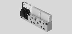 Technical data solenoid valve mounting on sub-base -M- Flow rate VMPA1: Up to 360 l/min VMPA14: Up to 670 l/min VMPA2: Up to 870 l/min -P- Voltage 24 V DC -K- Valve width VMPA1: 10 mm VMPA14: 14 mm