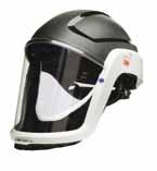 Accessories include ear-muffs, peel-off s, head covers and a chin strap. New Visor A new visor design combines excellent peripheral and downward vision with good optical clarity.