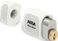 Utility ASSA Utility are used to secure sliding glass or wood doors, storage cabinets, and windows. They can be keyed into any ASSA key system or used as a stand alone locking device.