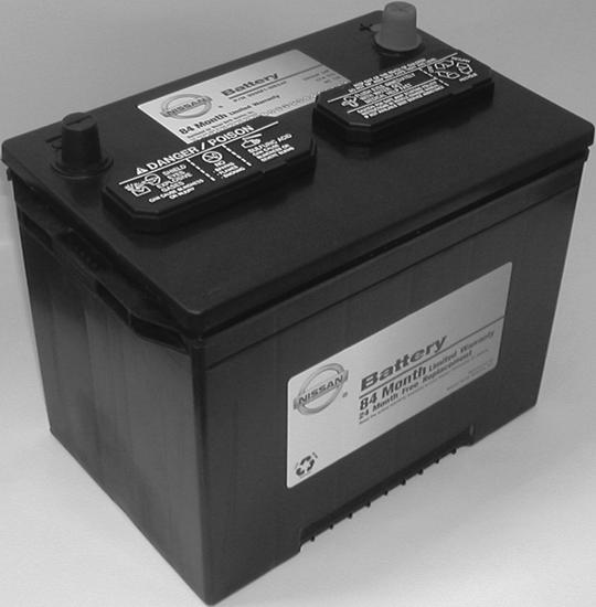 GENUINE NISSAN PARTS YOU CAN RELY ON * Batteries If your vehicle is slow to start or will not start, please see your Nissan dealer about a Genuine Nissan Replacement Battery.