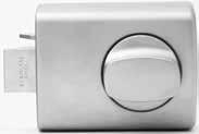 002 Single Cylinder Deadlatch Single Cylinder with Knob 24 58 53 92 25 64 73 26 73 Exterior Cylinder Interior Kinetic Defence Bump and pick resistant.