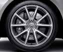 (PEK) 19-inch AMG Multi-Spoke Alloy Wheels in White with High-Sheen finish /Only in conjunction with WhiteArt Edition (PEK) 19-inch