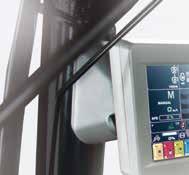 A state of the art automatic climate control system integrated in the roof keeps the temperature in the cab constant, controlling the temperature in relation to external conditions to create the